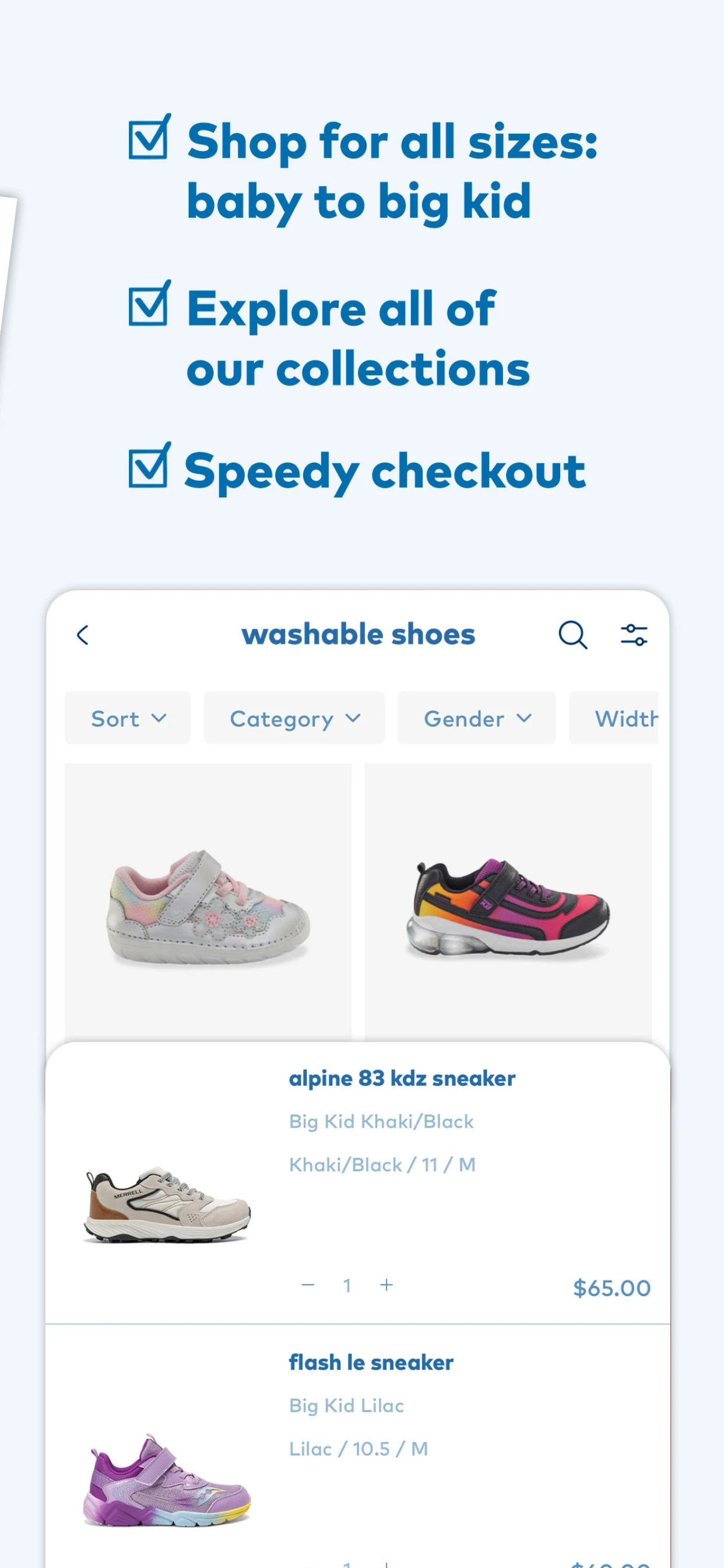 Stride Rite screenshot